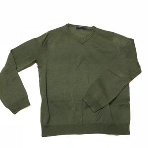J*Crew Factory medium v-neck merino wool sweater.